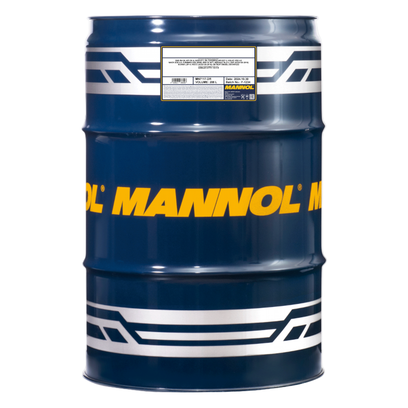 Mannol 7104 TS-4 SHPD 15W-40 208L Barrel
